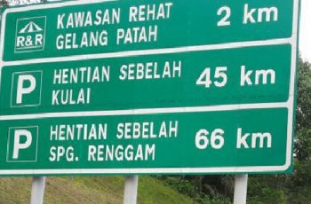 Senarai Hentian Sebelah Lebuhraya PLUS Utara Selatan